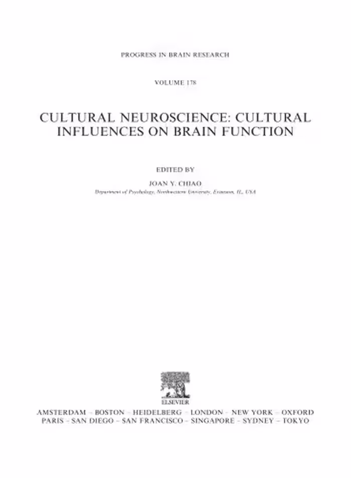 خرید و دانلود نسخه کامل کتاب Cultural Neuroscience: Cultural Influences on Brain Function