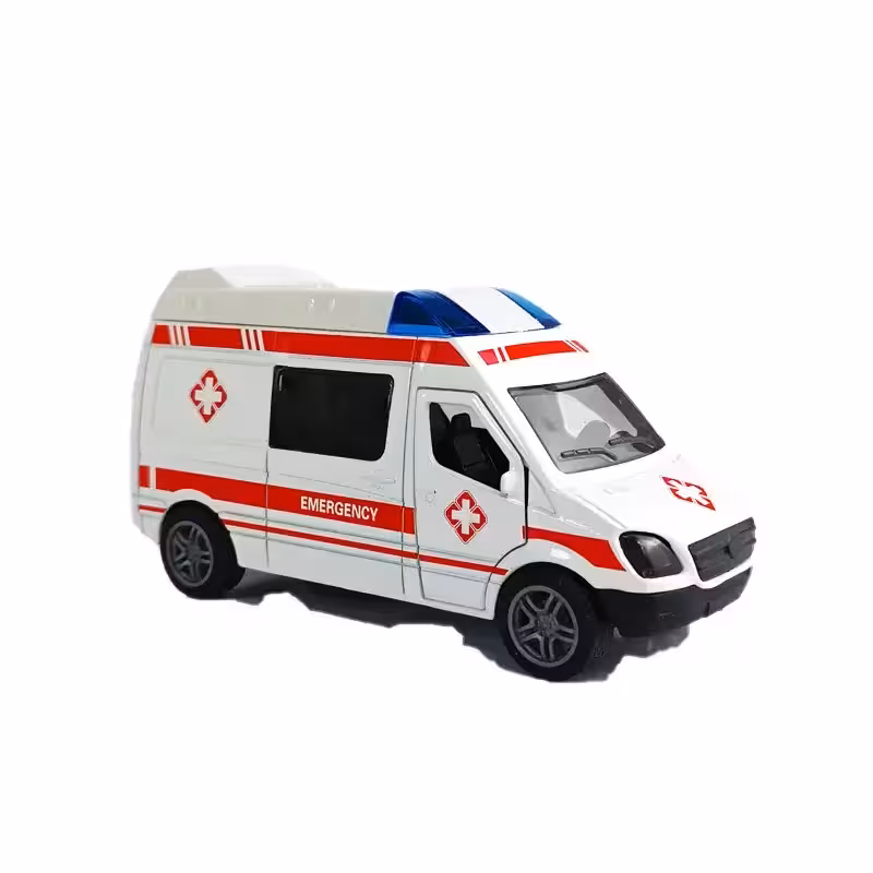 ماکت ماشین مدل آمبولانس فلزی