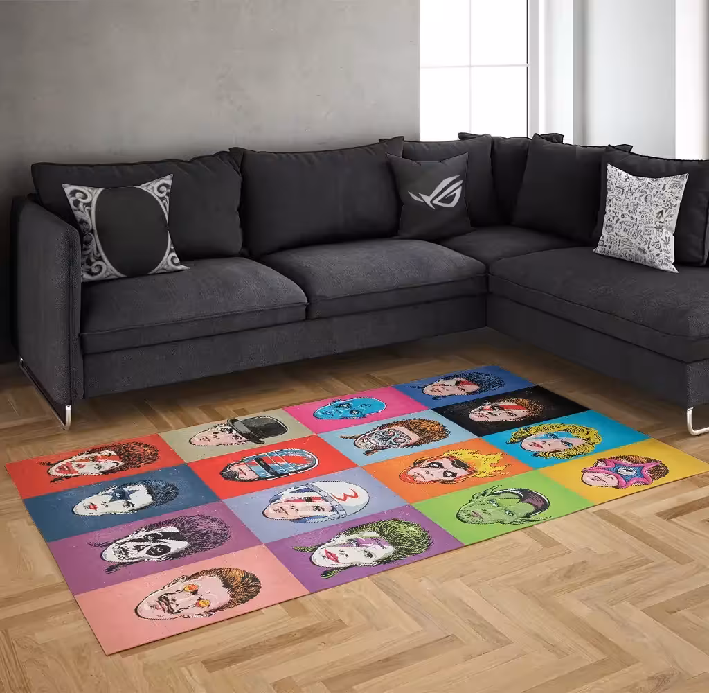 خرید فرش گیمینگ طرح   Pop Art rug