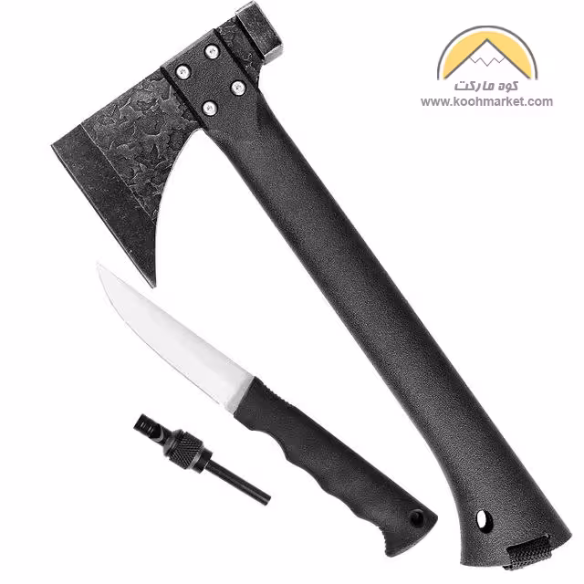 تبر کمپینگ سه تکه طرح دار