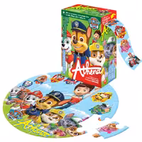 پازل دایره ای 20 تکه آتنا طرح سگهای نگهبانAtena