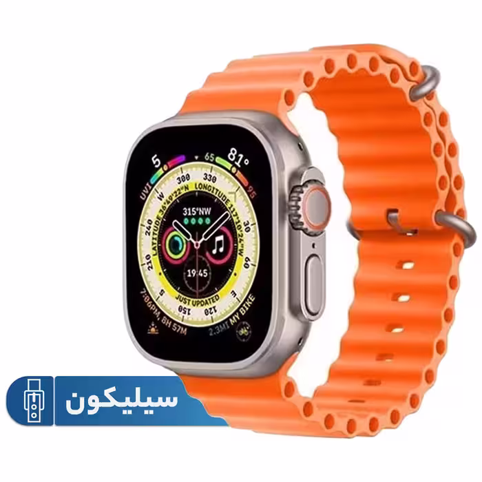 ساعت هوشمند مدل WS-61 ULTRA 2 به همراه 7 بند متنوع و شارژ بی سیم دارای دارای صفحه نمایش رنگی بند سیلیکون | کالا مکس