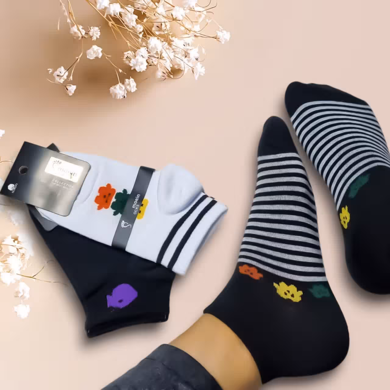 جوراب مچی کش انگلیسی آبرنگ