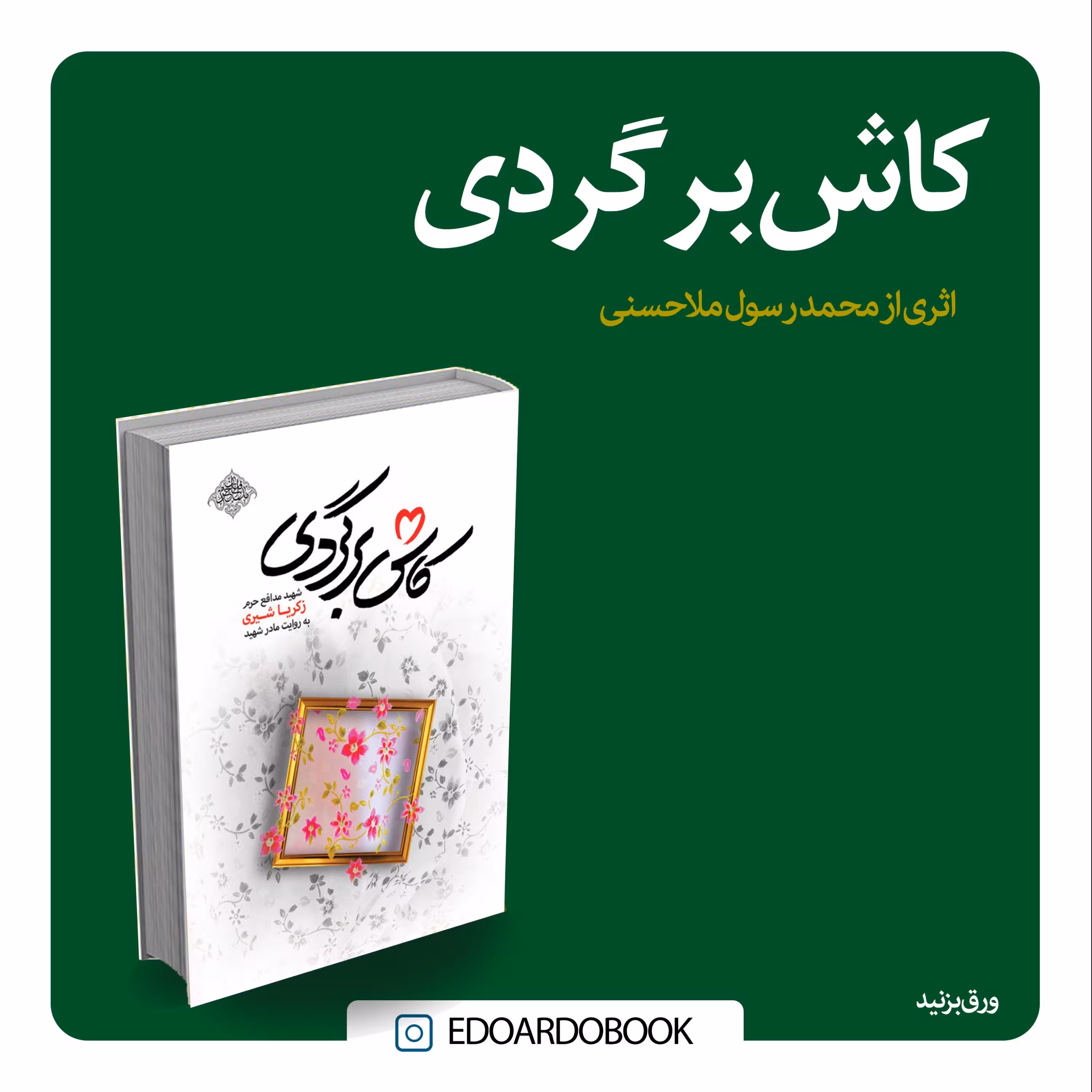 کتاب کاش برگردی