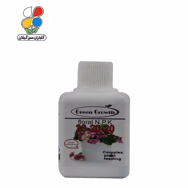 کود مایع گلدهی 20-3 (N.P.K) گرین گروت ظرفیت 90 میلی لیتری