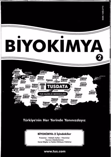 خرید و دانلود نسخه کامل کتاب Tus Ders Notu-Biyokimya 2Cilt