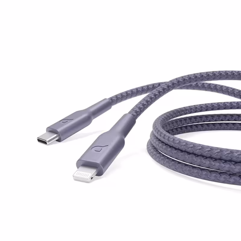 کابل 1.2 متر USB C به Lightning برند پاورولوژی مدل P23BRCL12