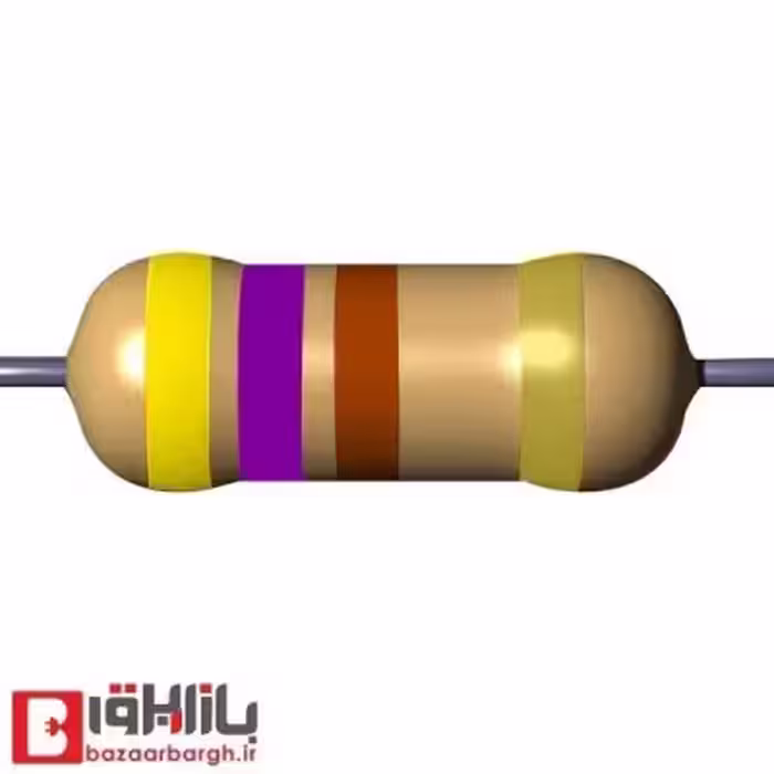 مقاومت 470 اهم 1/4 وات 5 درصد