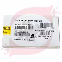 ماژول ترنسیور HPE BladeSystem c-Class 10Gb SFP  LR Transceiver 455886-B21
