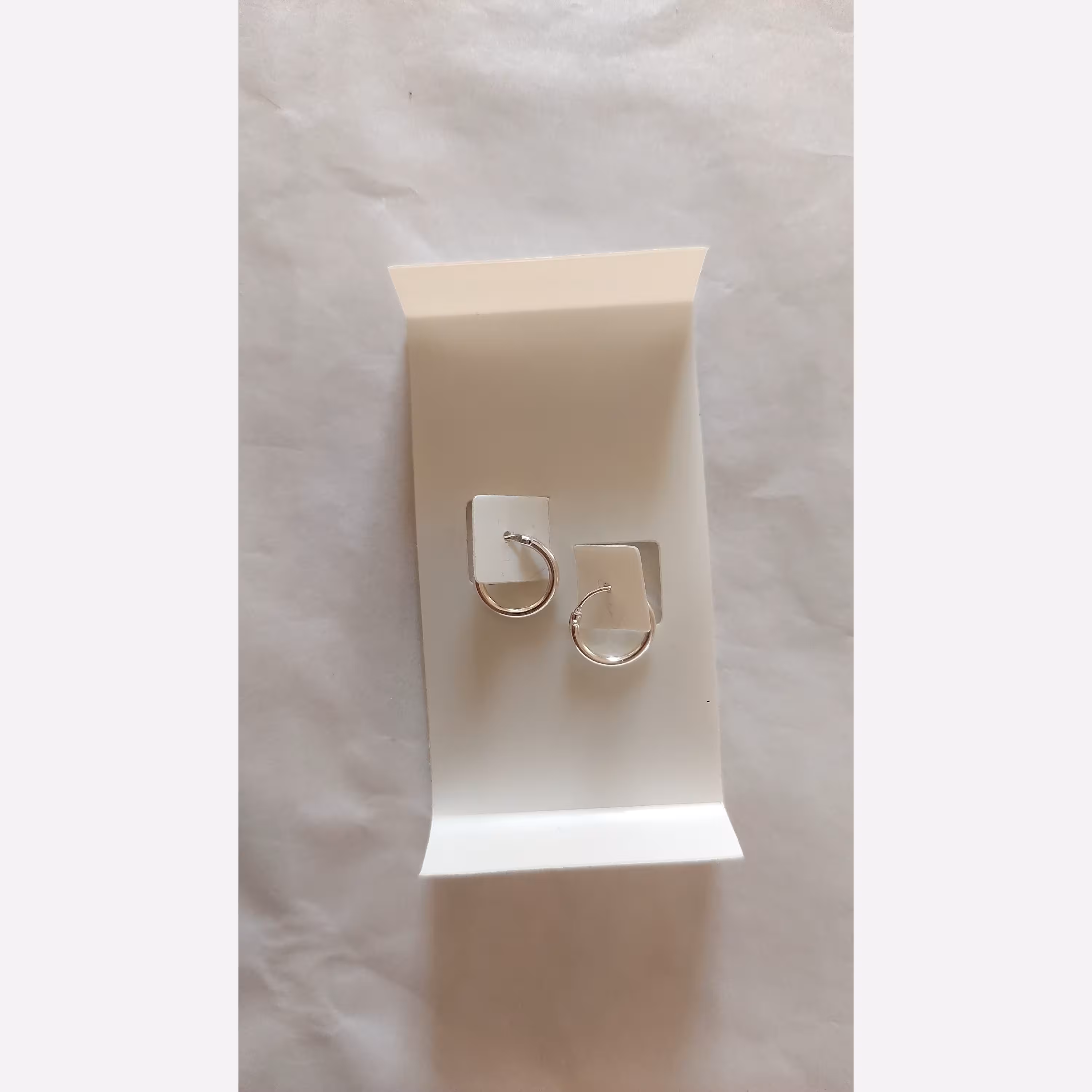 گوشواره نقره حلقه ای عیار925 ساخت تایلند