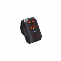 آداپتور برق پرودو Porodo PD-FWCH044EU Universal AC Adapter Multi-Device Charging EU Plug