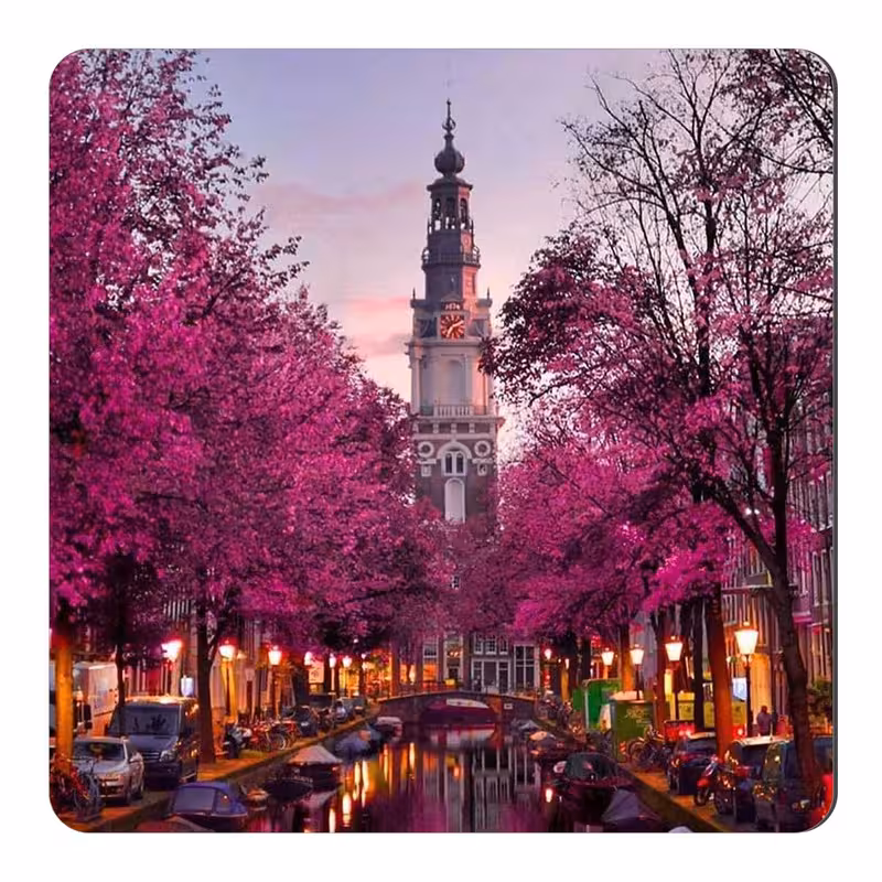 مگنت طرح بهار اروپایی کد wmg1731