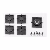 اجاق گاز صفحه ای شیشه ای بیمکث مدل MG 0040 سفید