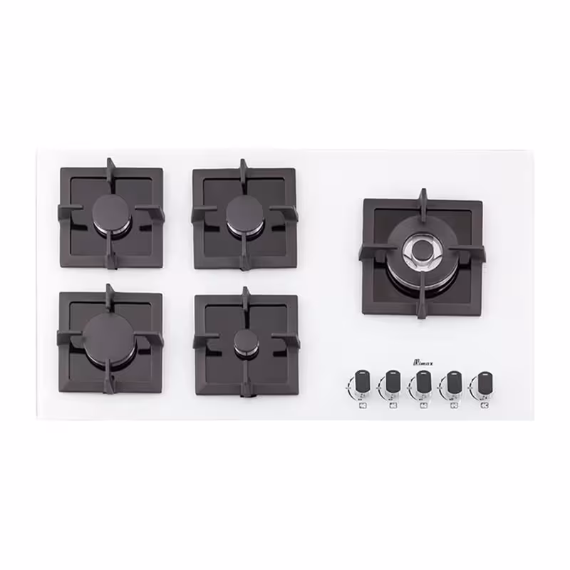 اجاق گاز صفحه ای شیشه ای بیمکث مدل MG 0040 سفید