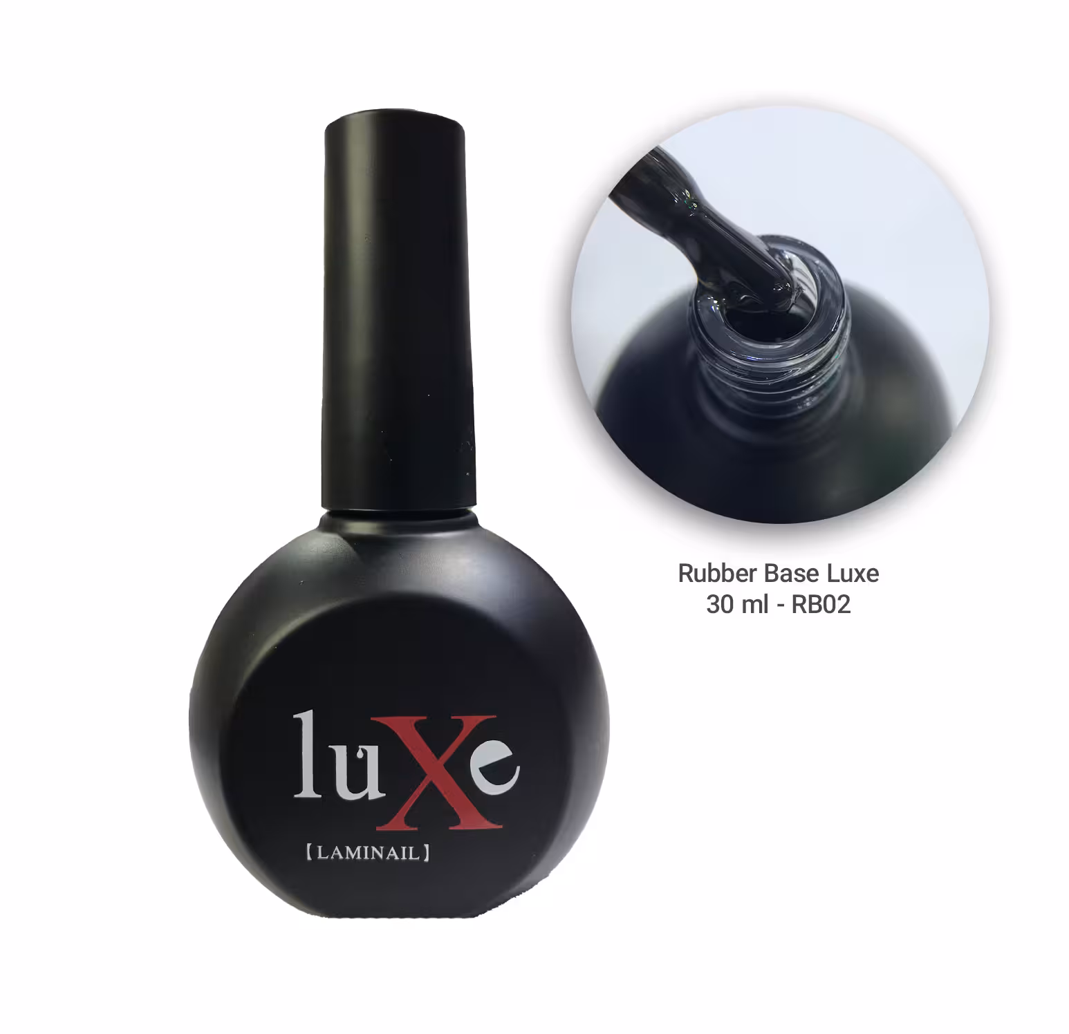 رابربیس ناخن luxe کلیر 30ml (بی رنگ)