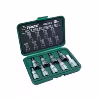 جعبه بکس 9 عددی آلن بکس شش گوش هنس مدل Hans 46026-9