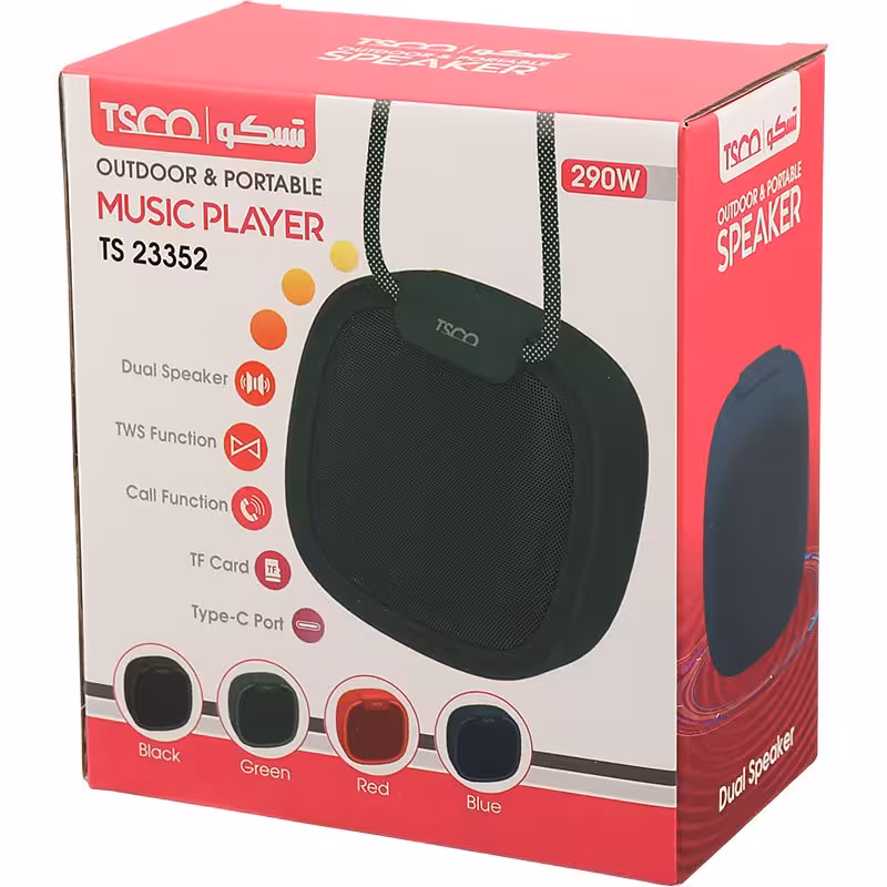 اسپیکر بلوتوثی تسکو TS 23352