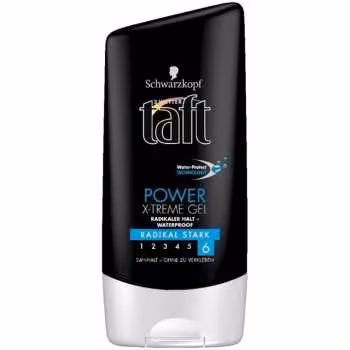 ژل حالت دهنده مو تافت مدل Power X-TREME حجم 150 میلی لیتر