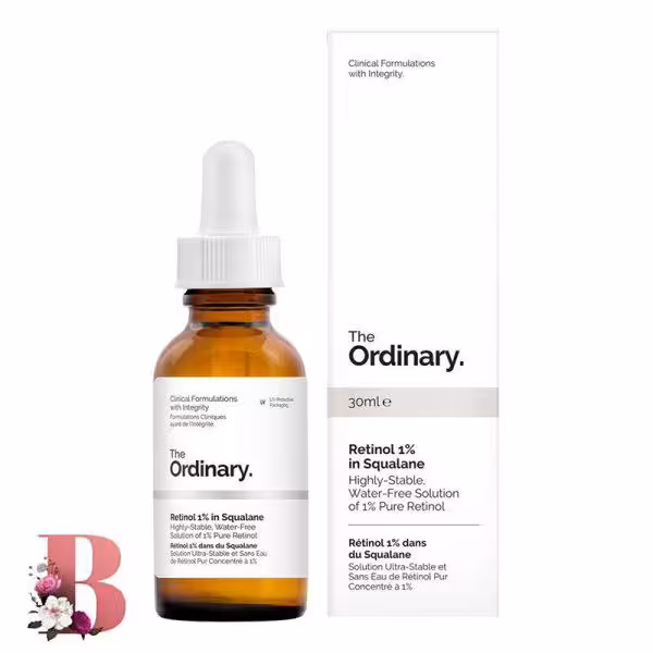 سرم ضد چروک رتینول 1 درصد اوردینری حجم 30 میلی لیتر | The Ordinary Retinol 1% In Squalane 30 ml