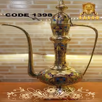 آفتابه برنجی سایز بزرگ کد 1398