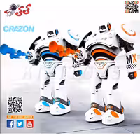 ربات کنترلی اسباب بازی با پرتاب تیر کرازون ROBOCOP PRESIDENT 1701