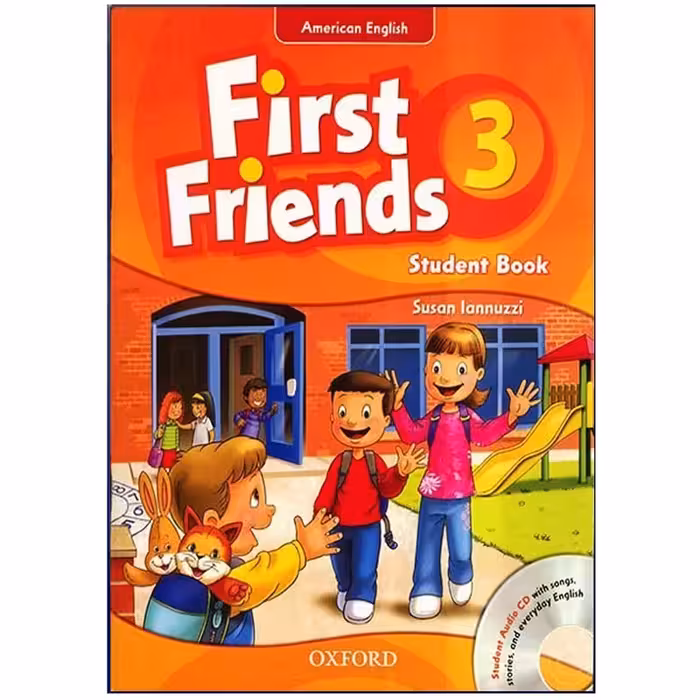کتاب American First Friends 2nd 3 اثر Susan lannuzzi انتشارات هدف نوین