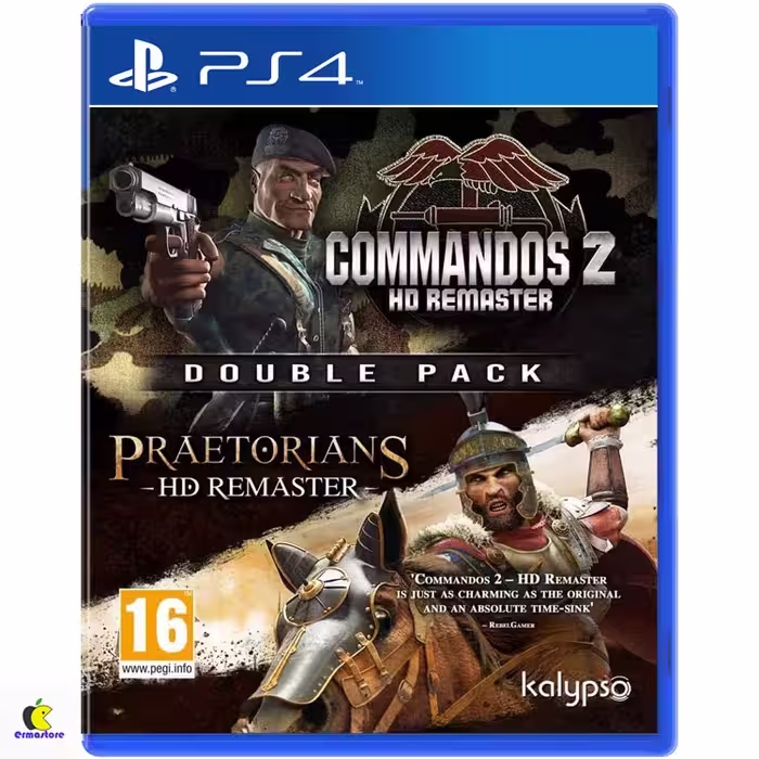 خرید دو بازی Praetorians HD Remaster و Commandos برای پلی استیشن 4