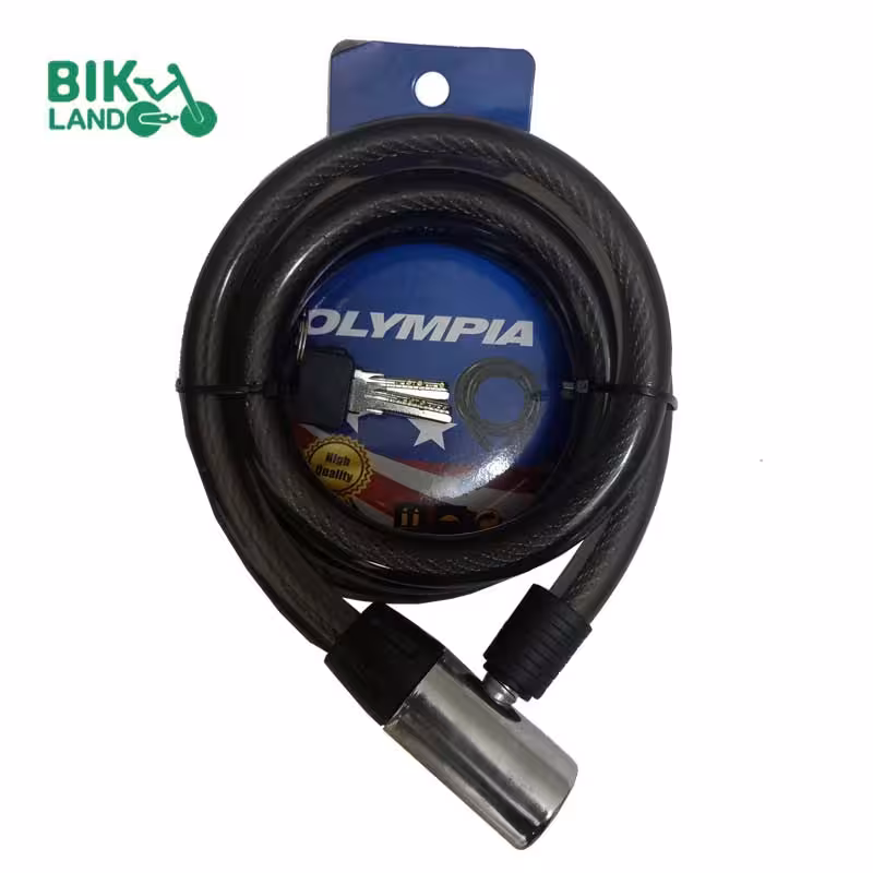 قفل دوچرخه سر آلومینیوم المپیا مدل 1500*15101061