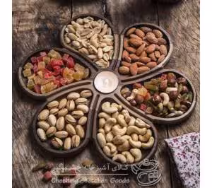 اردور خوری چوبی آماهوم مدل Spin Flor