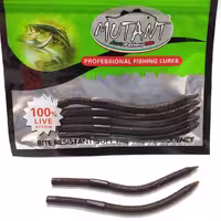 طعمه ماهیگیری ژله ای طرح کرم 13 سانتیمتری موتانت