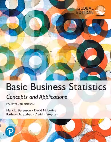 خرید و دانلود نسخه کامل کتاب Basic Business Statistics, Global Edition