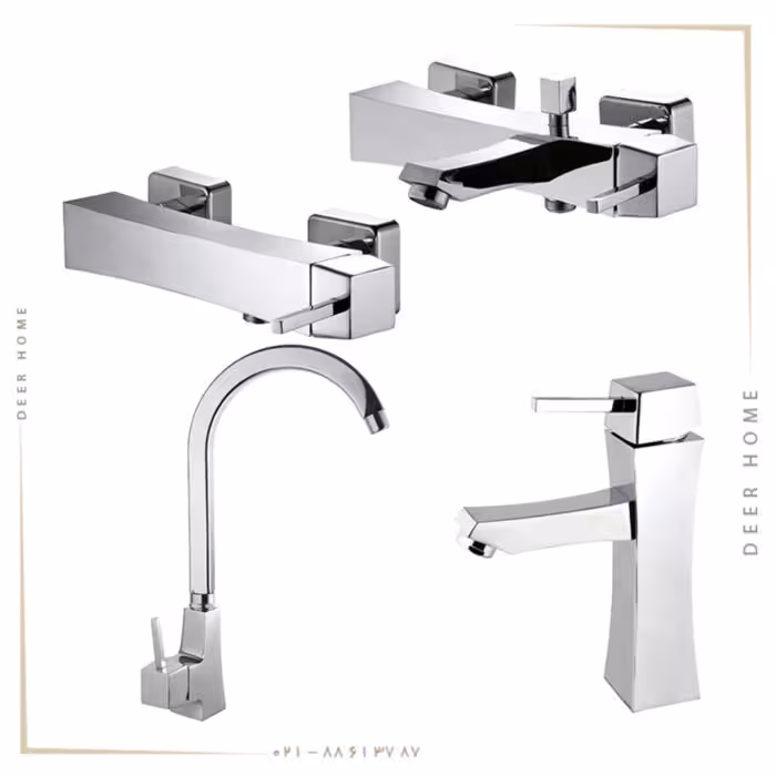 ست شیرآلات البرز روز مدل کاریزما