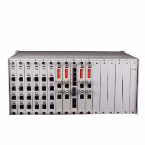 سیستم انتقال 256 پورت تلفن (FXO/FXS) روی فیبر نوری itt-mu4101