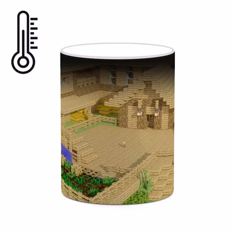 ماگ حرارتی چیتوکالا طرح ماینکرافت minecraft مدل mgh41072