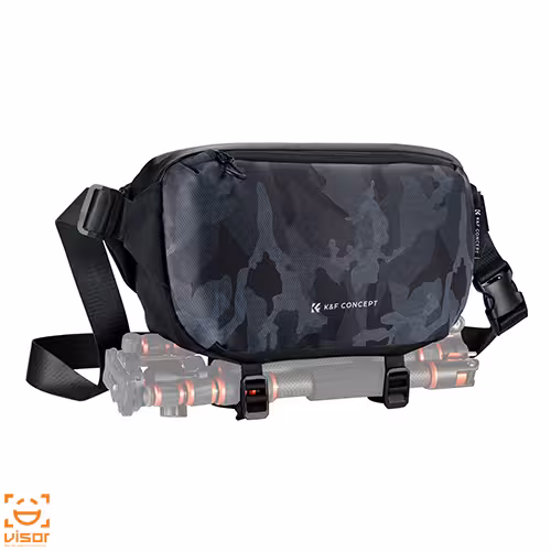 کیف کمری K&F Concept Alpha Camera Sling Bag (Camouflage, 10L) KF13.157V4