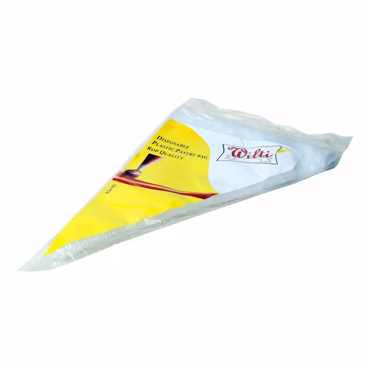 قیف خامه زن یکبار مصرف مدل ویلتی سایز کوچک بسته 100 عددی