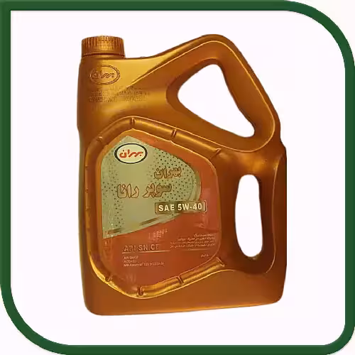 روغن موتور 5W40 بهران سوپر رانا SN پنج لیتری -فروشگاه اینترنتی کارنوئل CARnoel