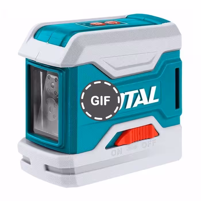 تراز لیزری 2 خط توتال مدل TLL156506