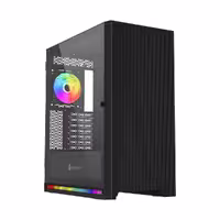 کیس کامپیوتر لاجیکی مدل C644B ARGB Mid Tower مشکی