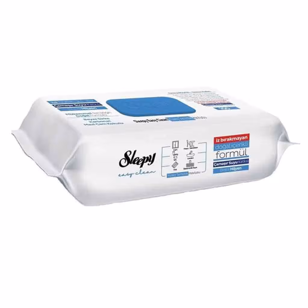دستمال مرطوب همه کاره اسلیپی Sleepy Easy Clean Bleach Additiv بسته 100 عددی