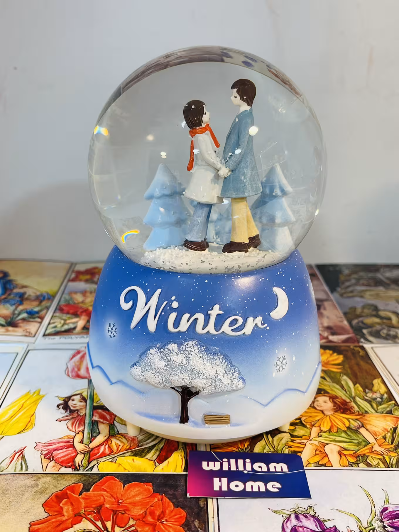 گوی موزیکال زمستان عاشقانه ، فول چرخشی