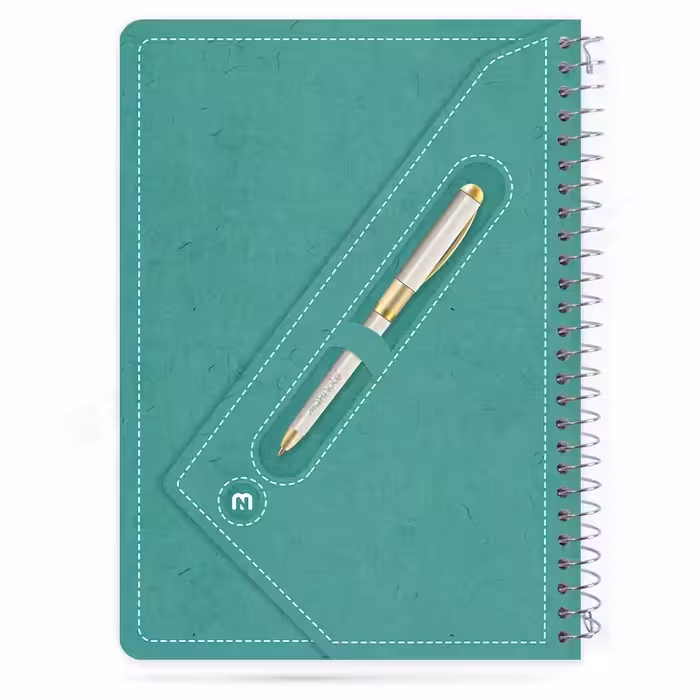 دفتر100 برگ سیمی لمینتی Maxpen کد 9160.طرح 3