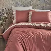 سرویس ملحفه دونفره کینگ سایز Tugsen از برند ecocotton