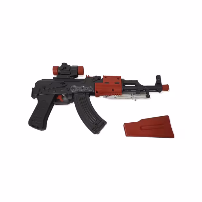 تفنگ بازی مدل کلاشینکف ویبره ای