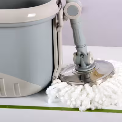 ست سطل و زمین شوی چرخشی پدال دار مدل 4500