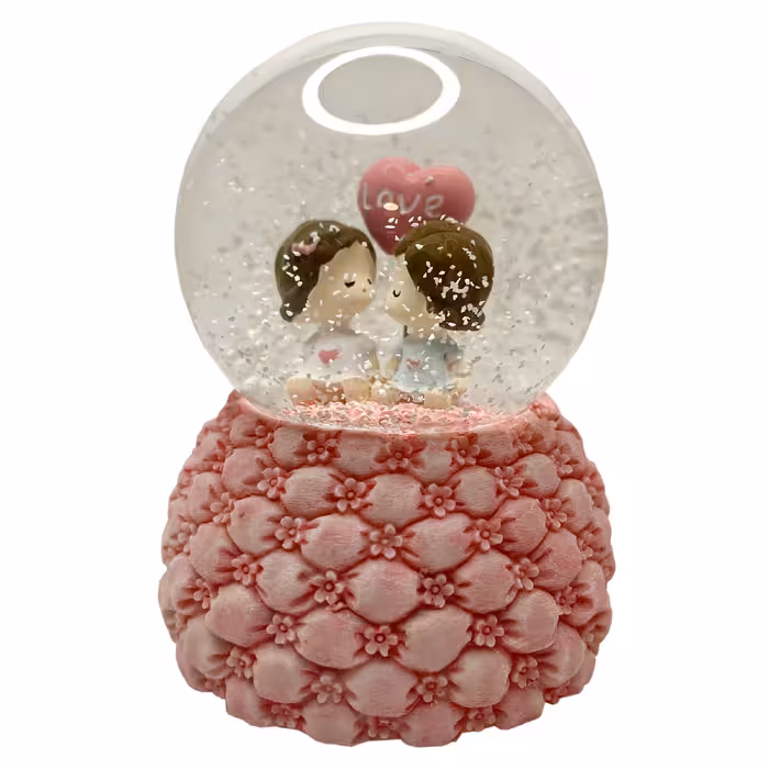 گوی موزیکال مدل پمپی Love طرح عشق کودکی کد PA4088