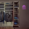 چراغ دیواری نئون دیزاین طرح Men-Clothes_PR