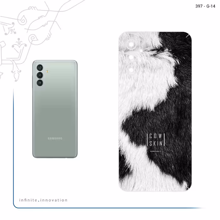 برچسب پوششی ماهوت مدل Cow Skin مناسب برای گوشی موبایل سامسونگ Galaxy M13 (India)