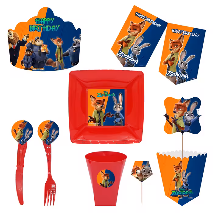  مجموعه 72 عددی تم تولد طرح زوتوپیا