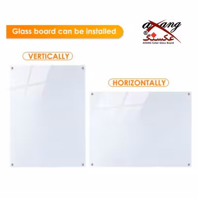 تخته وایت برد شیشه‌ ای عکسنگ مدل CG6145 سایز 61x45 سانتی متر